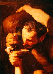 Silenus ivre (détail), 1626